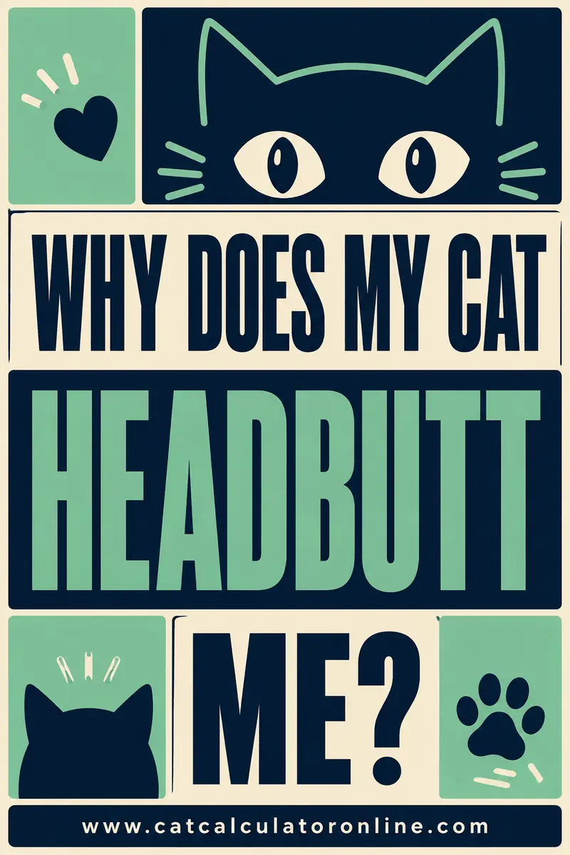 Why Does My Cat Headbutt Me?
