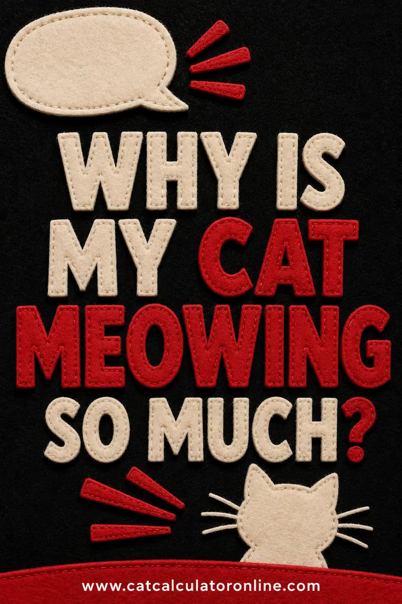 Why Is My Cat Meowing So Much?